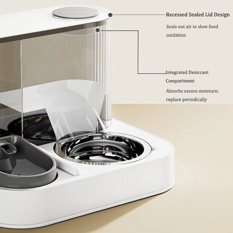 2 In 1 Automatic Pet Feeder